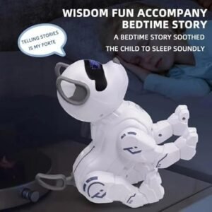 Electric RC Robot Dog Stunt Walking & Dancing Toy | Intelligent Touch Remote Control Electronic Pet for Kids | Interactive Electric Pet Toy for Children