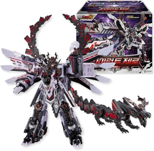 Metal Cardbot W Tylant Zero METAL CARDBOT W TYRANT ZERO Korean Robot Toy for Boys Gift