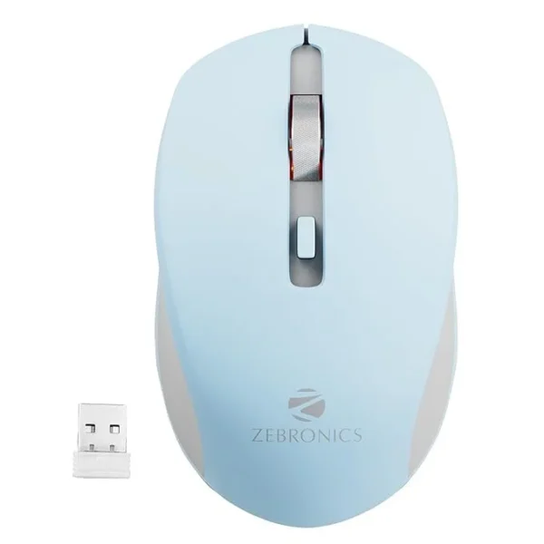HP 240 Bluetooth Mouse/Ambidextrous; Compact Size; Portable Mouse/Red Optical Tracking/1600 dpi/3 Years Warranty/Pike Silver (43N04AA)